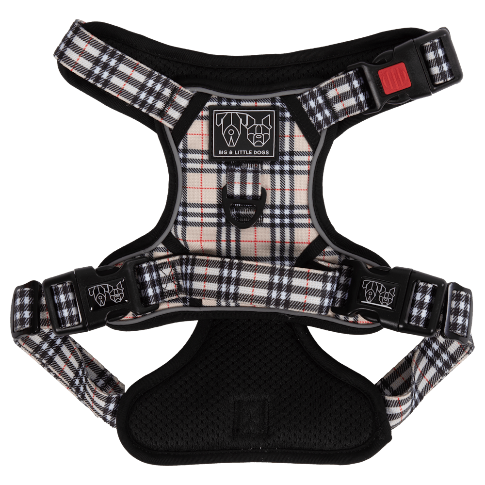 Big & Little Dogs Nova Plaid All Rounder Harness - All Rounder Harnesses from Big & Little Dogs at DoggyTopia