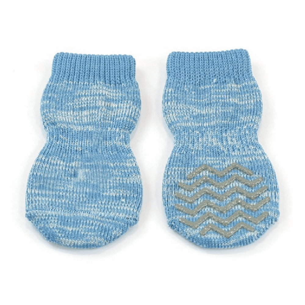 Bubblegum Blue Dog Socks - Dog Socks from . at DoggyTopia