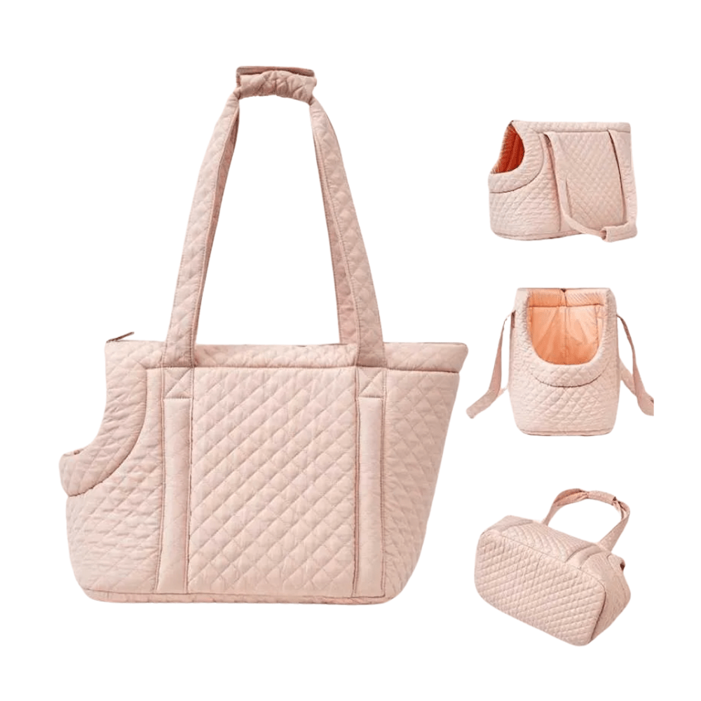 Coco Dog Carrier - Blush Pink - Dog Carriers from . at DoggyTopia