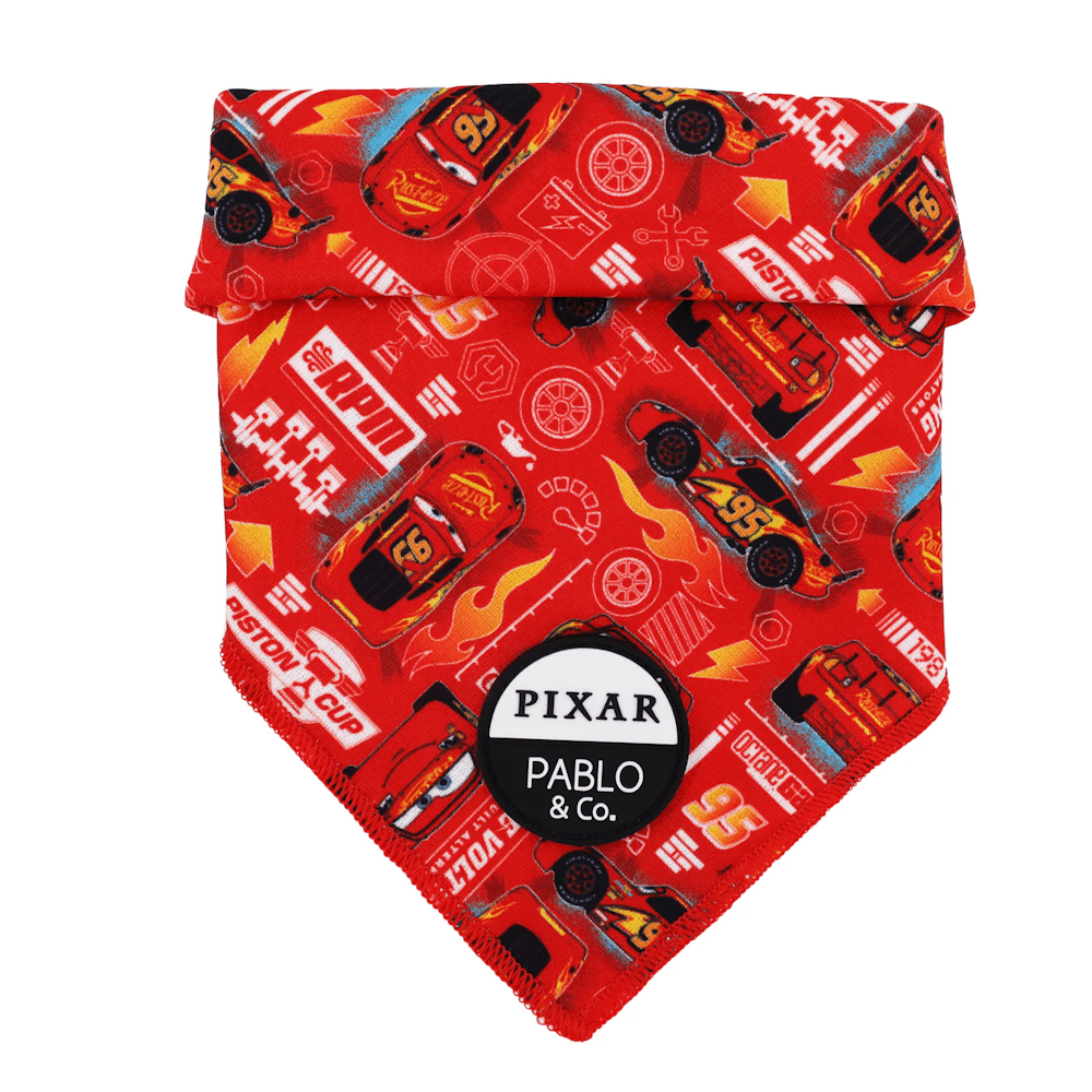 Pablo & Co Cars Dog Bandana - Bandanas from Pablo & Co Disney at DoggyTopia