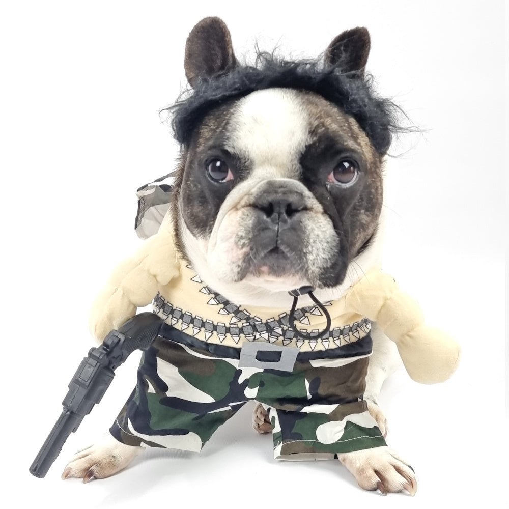 Rambo Dog Costume - Costumes from Sale at DoggyTopia