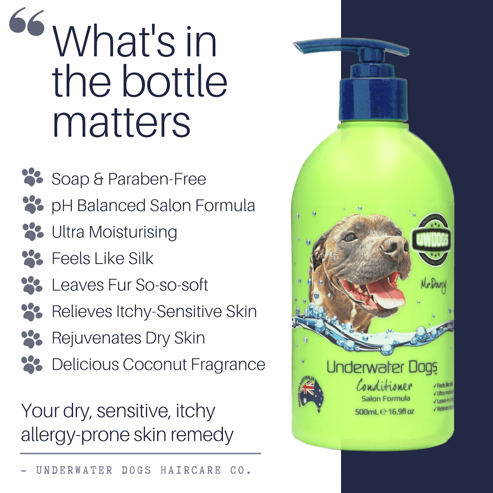 UNDERWATER DOGS Conditioner 500mL - Conditioners from Underwater Dogs at DoggyTopia