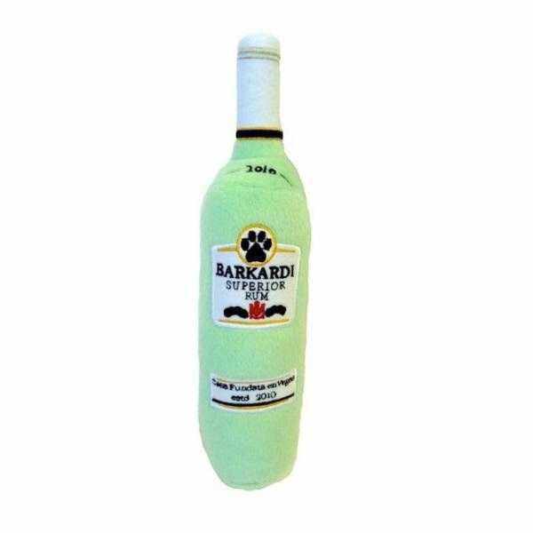 Barkardi Superior Rum Dog Toy - Designer Toys from Dog Diggin Designs at DoggyTopia