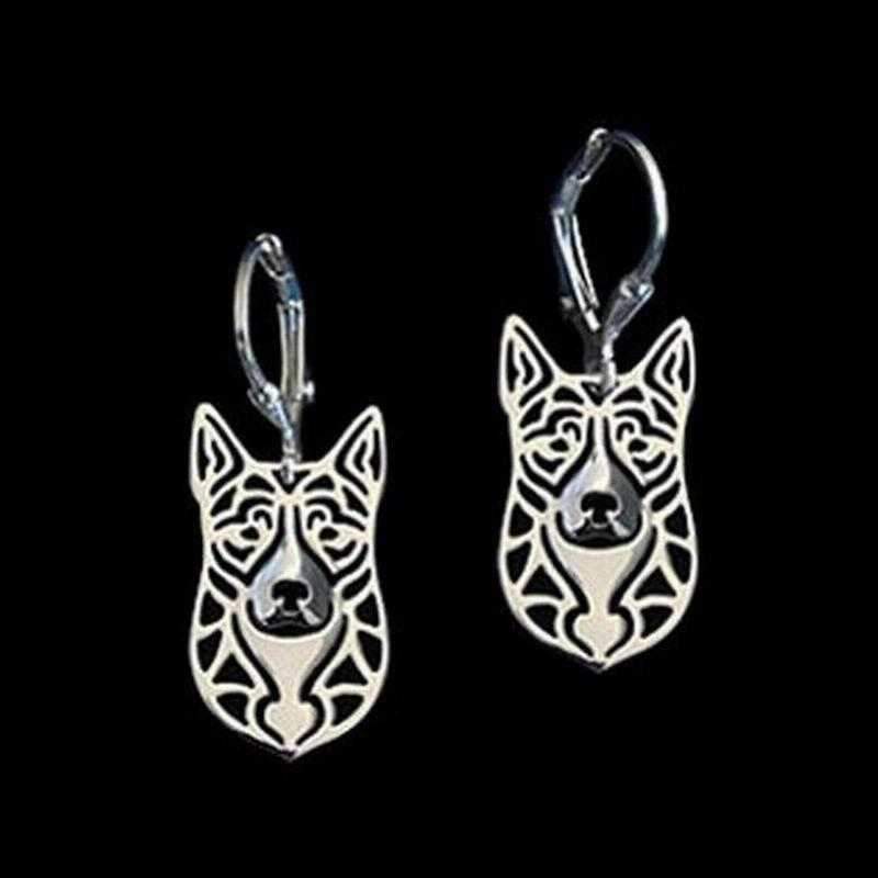 Dog Earrings - Australian Cattle Dog - Earrings from . at DoggyTopia