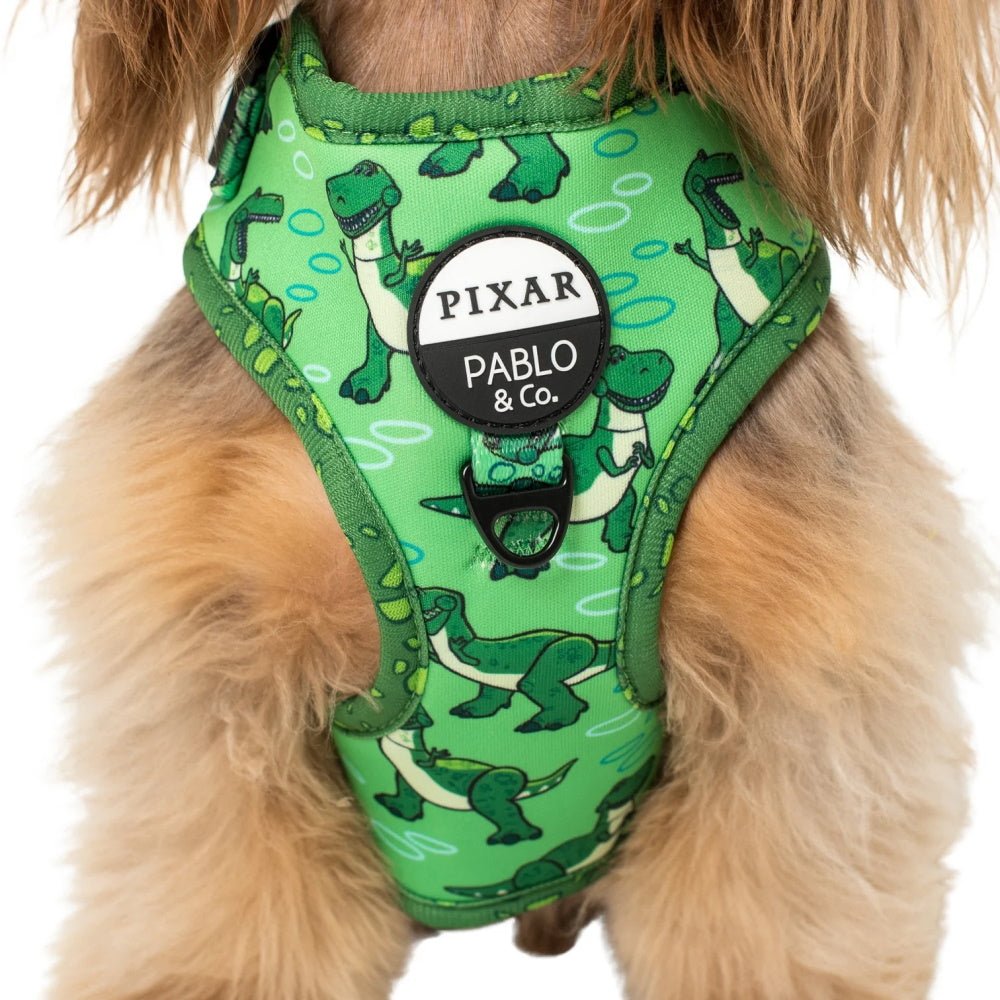 Pablo & Co Toy Story - Rex: Adjustable Harness - Adjustable Harnesses from Pablo & Co Disney at DoggyTopia