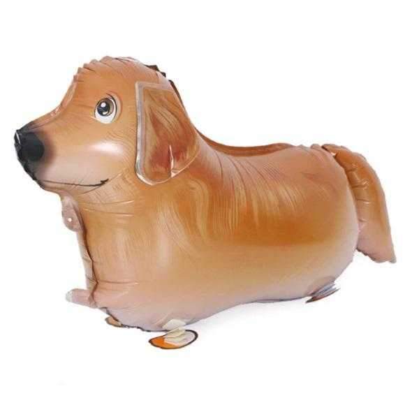 Walking Golden Retriever Foil Balloon - Party Balloons from Sale at DoggyTopia