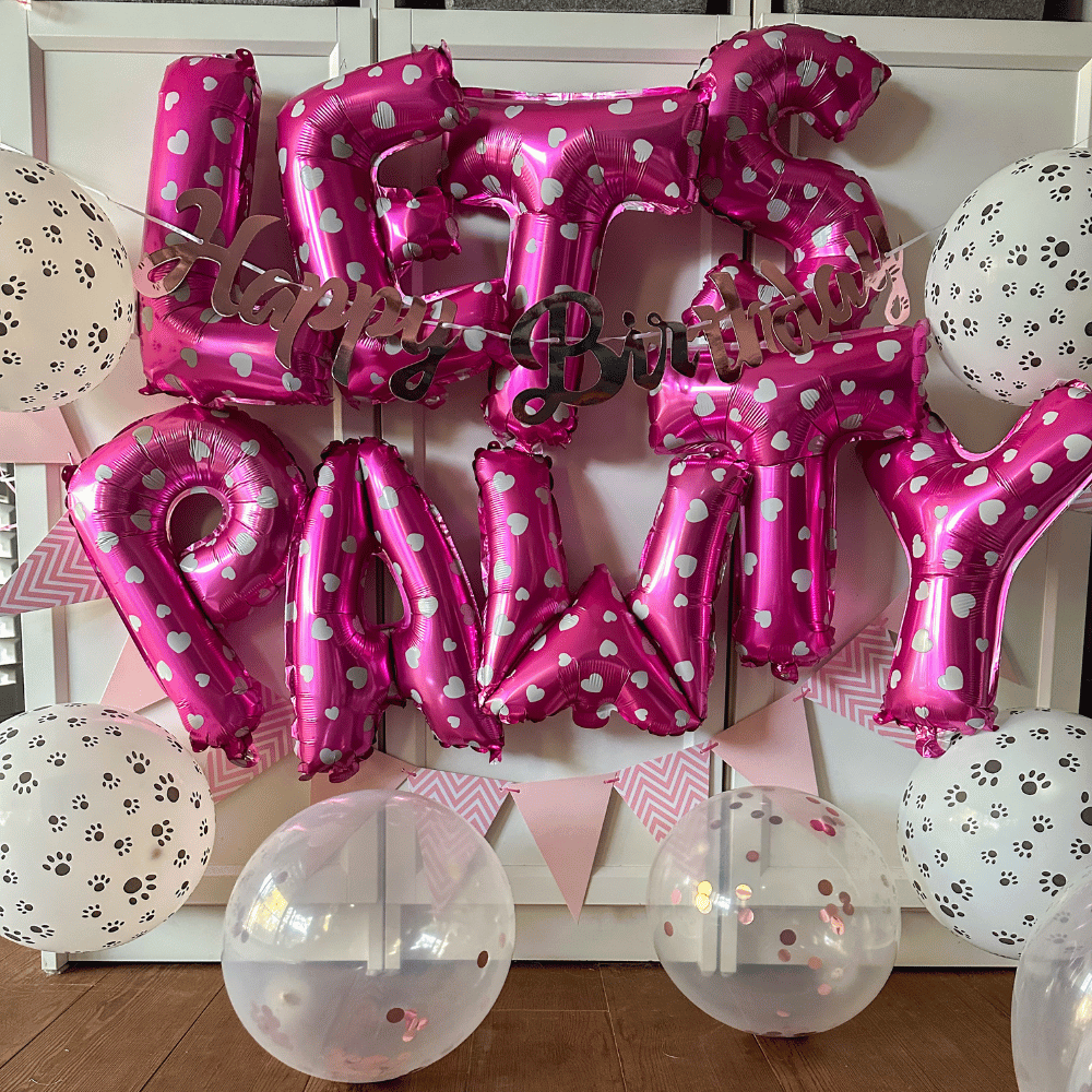 Lets Pawty Party Pack - Pink (34pcs)