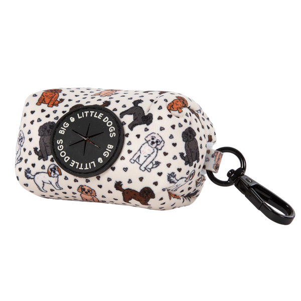 Big & Little Dogs Poop Bag Holder: Oodles of Love