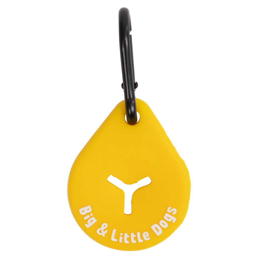 Big & Little Dogs Poop Holder - Yellow
