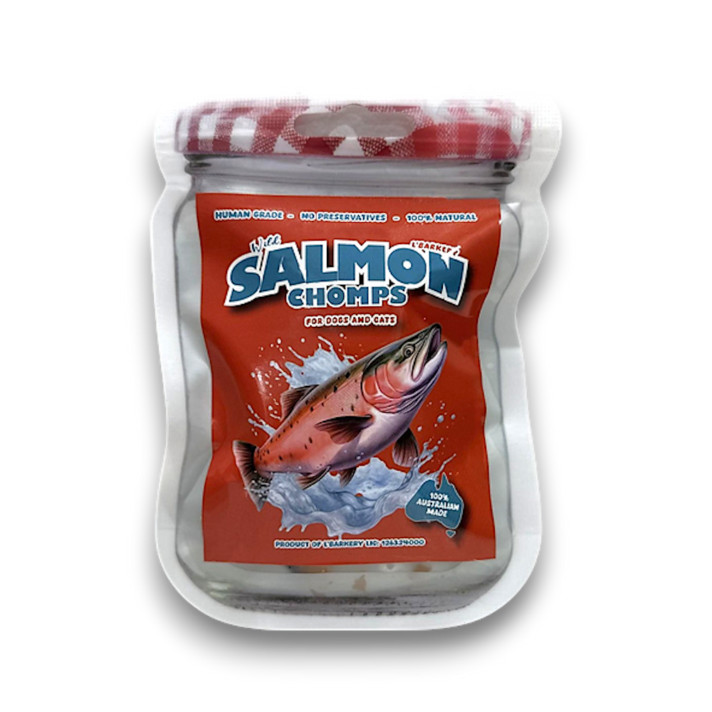 L'Barkery Salmon Chomps