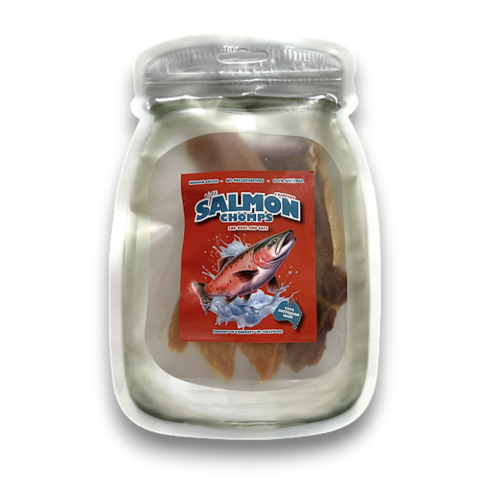 L'Barkery Salmon Chomps