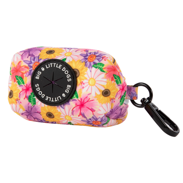 Big & Little Dogs Poop Bag Holder: Spring Fling