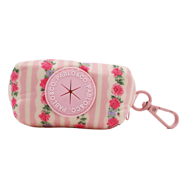 Pablo & Co Vintage Rose Poop Bag Holder