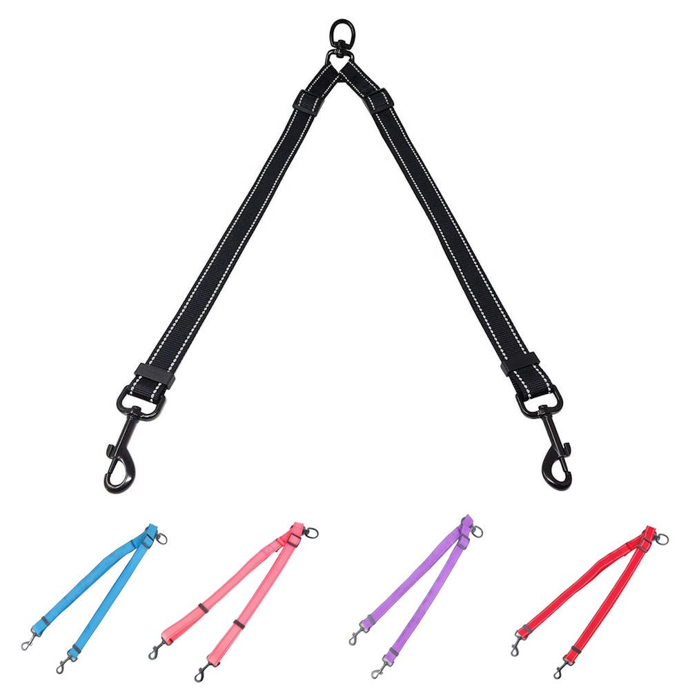 Adjustable Leash Splitter - Leash Splitters from . at DoggyTopia