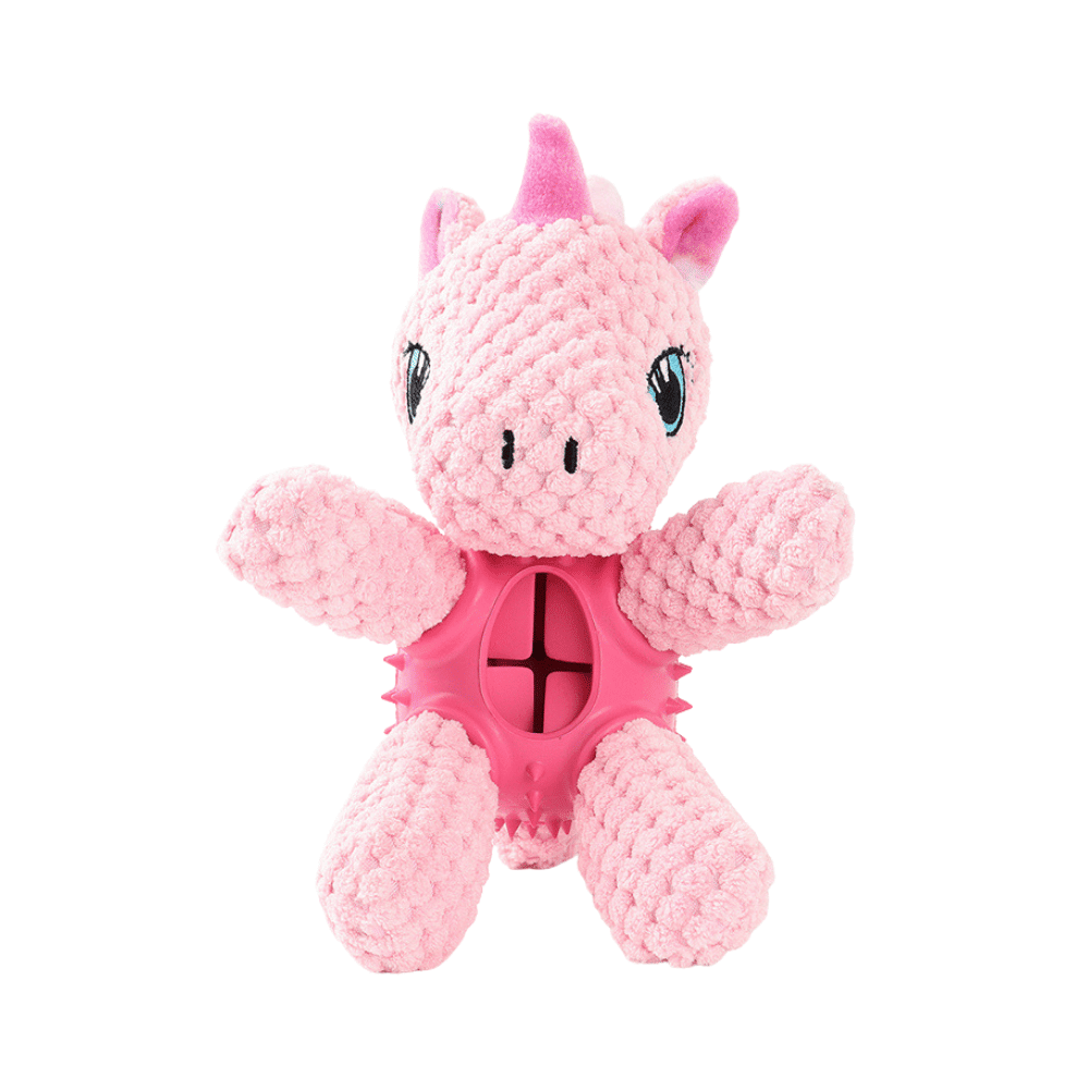 Luna Unicorn Enrichment Plush Dog Toy - Enrichment Toys from . at DoggyTopia