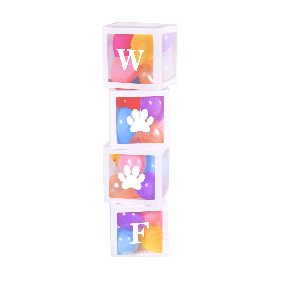 WOOF Balloon Box Set - Party Balloons from . at DoggyTopia