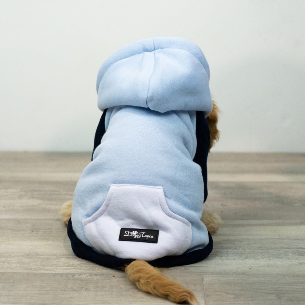 Active Zip Hoodie - Blue - Hoodies from Sale at DoggyTopia