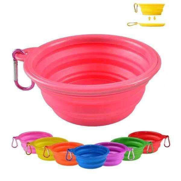 Collapsible Travel Dog Bowl - Travel Bowls from . at DoggyTopia