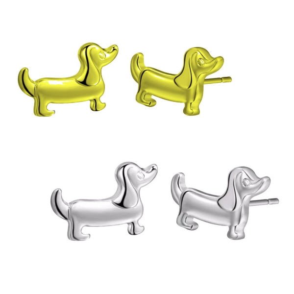 Dachshund Stud Earrings - Earrings from Sale at DoggyTopia