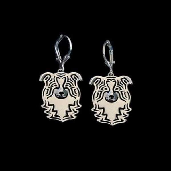 Dog Earrings - Border Collie - Earrings from . at DoggyTopia