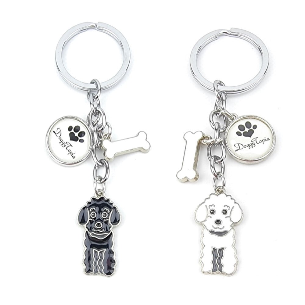 Key Ring Poodle - Key Rings from . at DoggyTopia