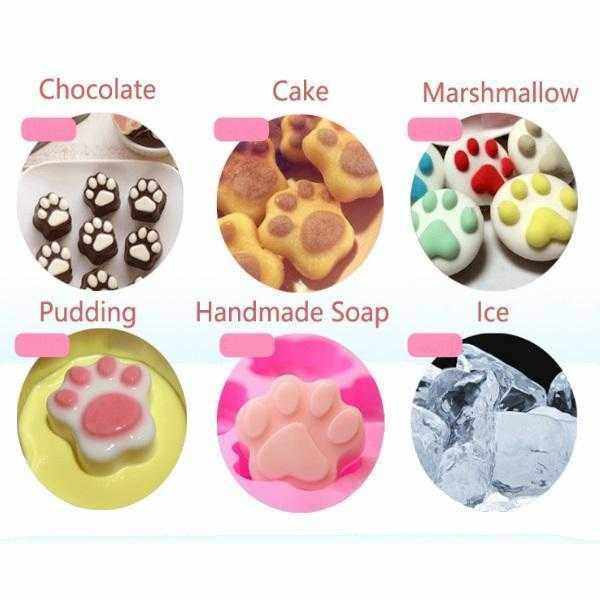 Small Paws Silicone Mould - Moulds from . at DoggyTopia